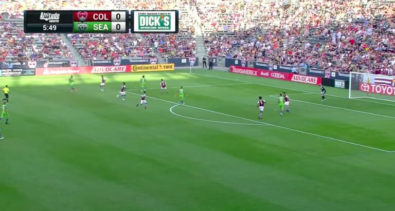 Anatomy of a Goal: How Nicolas Lodeiro’s attacking impetus, off-the-ball run set up Clint Dempsey’s opener vs. Rapids -