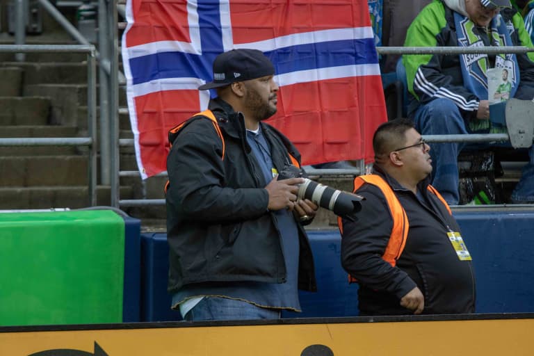Through a Different Lens: Seattle Seahawks legend Walter Jones finds new challenge photographing the Sounders -
