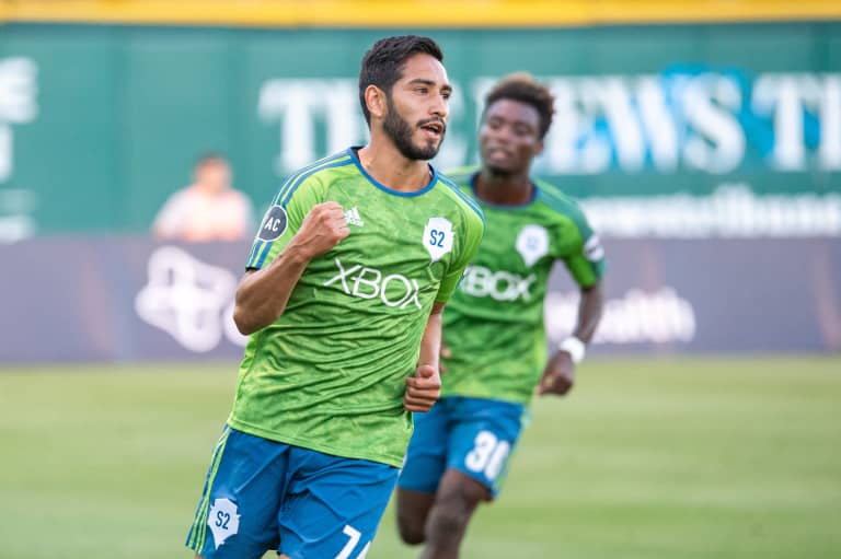 S2 forward and Seattle Sounders Academy assistant coach David Estrada thrives in second stint with club -