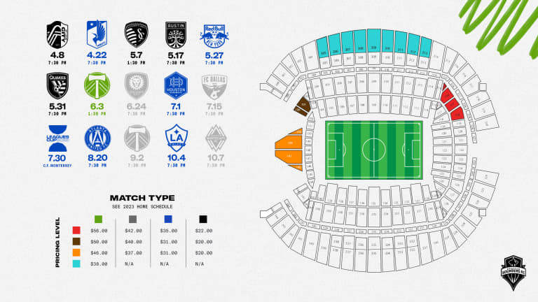 Promo Group Tickets Pricing Map 2023 V2 UPDATED