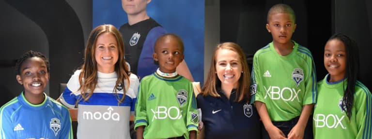 Sounders FC wraps up month of outreach for childhood cancer awareness -