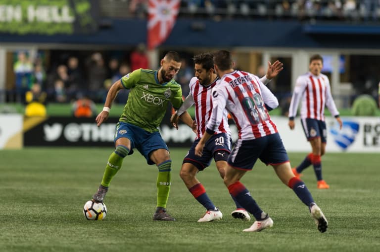 Seattle Sounders hold serve at home, defeating Chivas 1-0 in Leg 1 of CCL quarterfinals -