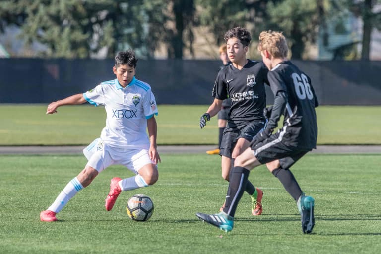 Sounders Academy prepares for another successful run at Manchester City Cup -