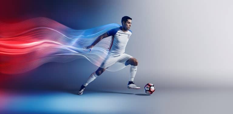 U.S. Soccer rolls out new kits for 2016, with Clint Dempsey and Jordan Morris  -