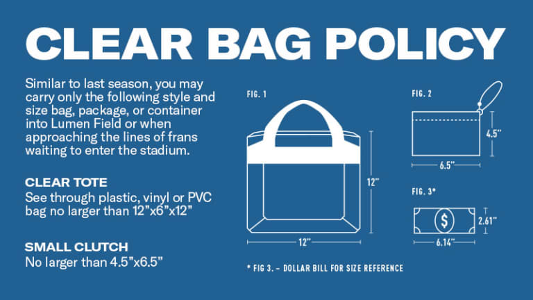 Clear Bag Policy Graphic