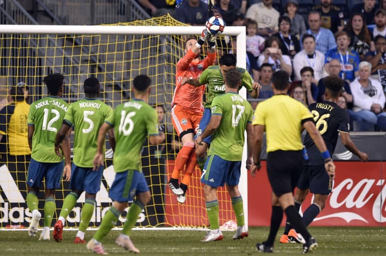 Seattle Sounders grind out scoreless draw on short rest in cross-country road match against Philadelphia Union -