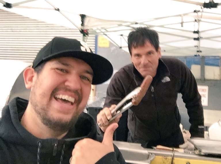 Sounders Family: Joe Bernstein, the owner of Joe's Grilled Gourmet Dogs, shares his story -