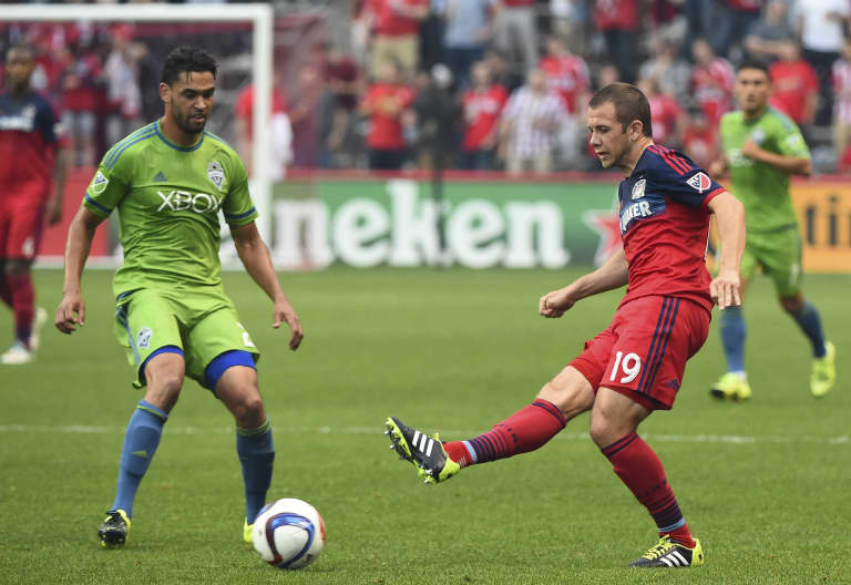 Chicago native, former Fire midfielder Harry Shipp looking forward to returning to Toyota Park as a member of the Seattle Sounders -