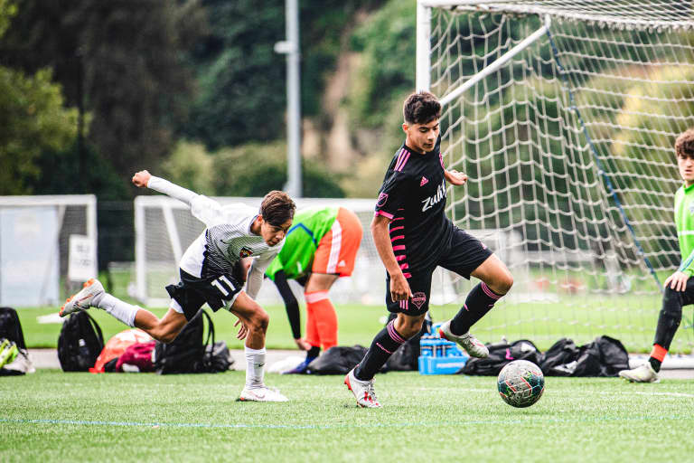 Trio of Sounders Academy players return from U-15 United States Boys National Team camp -