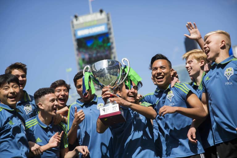 Ranked No. 2 in the country, Sounders Academy U-17s look for strong finish at USSDA Playoffs -