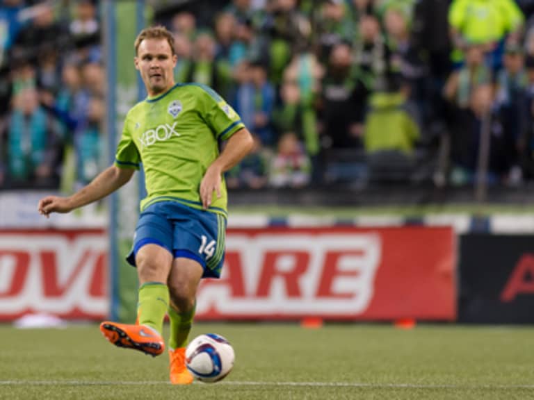 Calm, cool and collected: Marshall continues to anchor the Sounders defense -