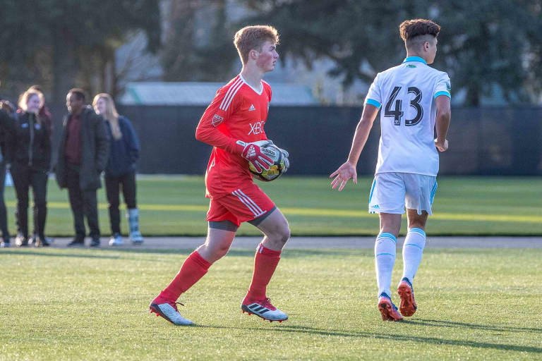 United States U-19 national team calls in Seattle Sounders Academy goalkeeper Sam Fowler for Slovakia Cup -