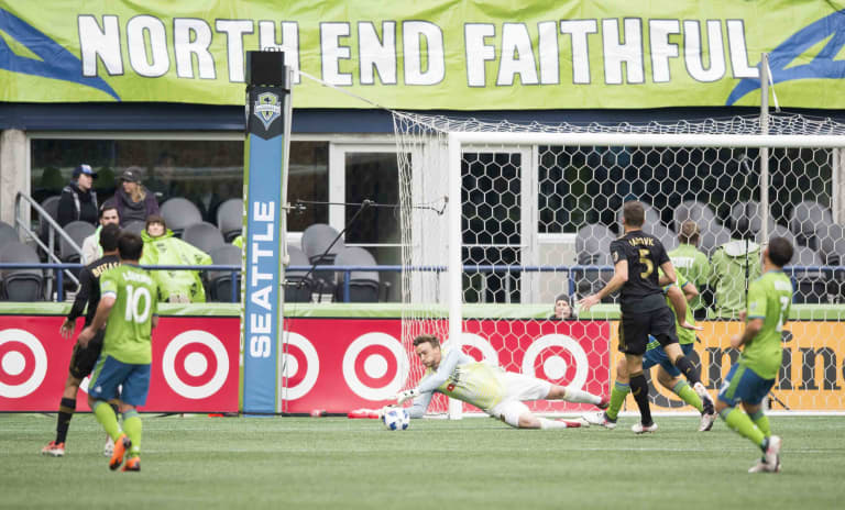 Former Sounders goalkeeper Tyler Miller relishes time back in Seattle with LAFC -