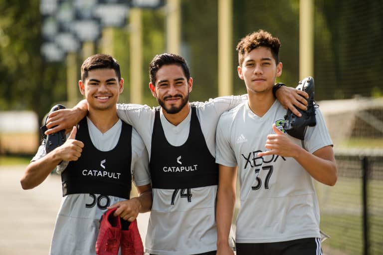 S2 forward and Seattle Sounders Academy assistant coach David Estrada thrives in second stint with club -