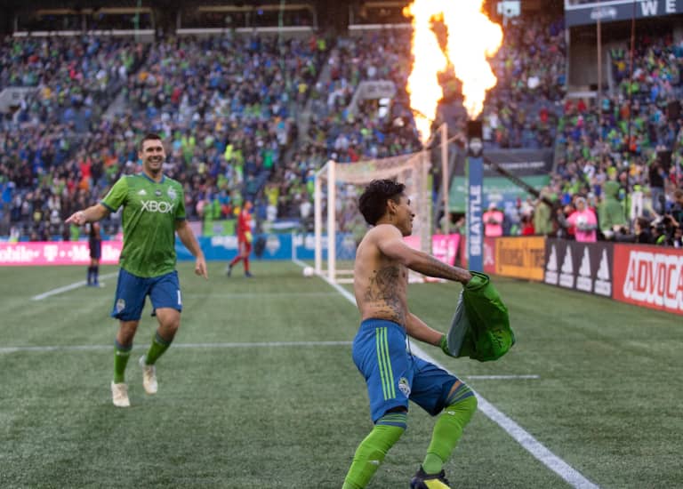 Seattle Sounders down San Jose Earthquakes 2-1, secure second seed and first-round bye in Audi 2018 MLS Cup Playoffs -