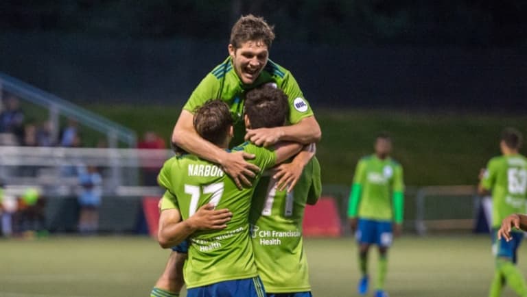 Seattle Sounders midfielder Zach Mathers flashes attacking flare with S2, shows marked improvement in sophomore season -