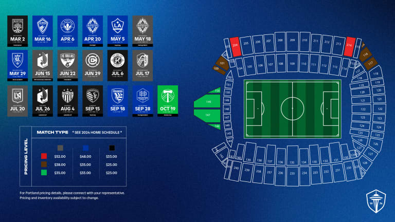 Promo Group Tickets Pricing Map 2024 V2 UPDATED