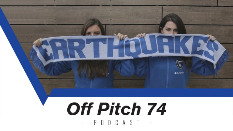PODCAST: Introducing Off Pitch 74! Everything happening off the pitch at Quakes games! Listen to Episode 1 -