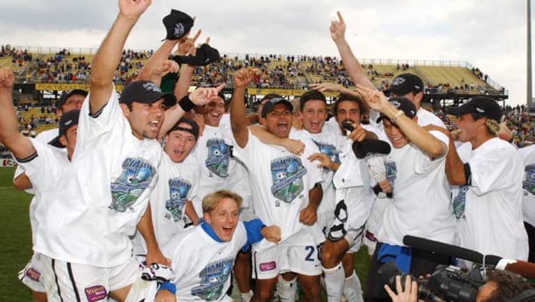 Troy Dayak reflects on the Earthquakes 2001 MLS Cup win in Columbus -