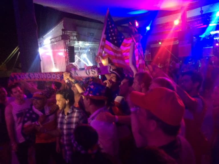 World Cup Fan Cam: Natal the night before #GHAvsUSA -