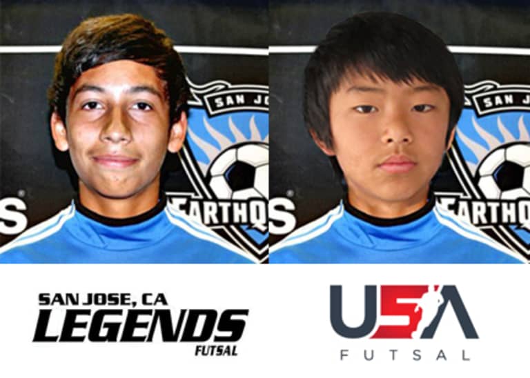 Two Quakes Pre-Academy players to represent the US at the World Futsal Cup  -
