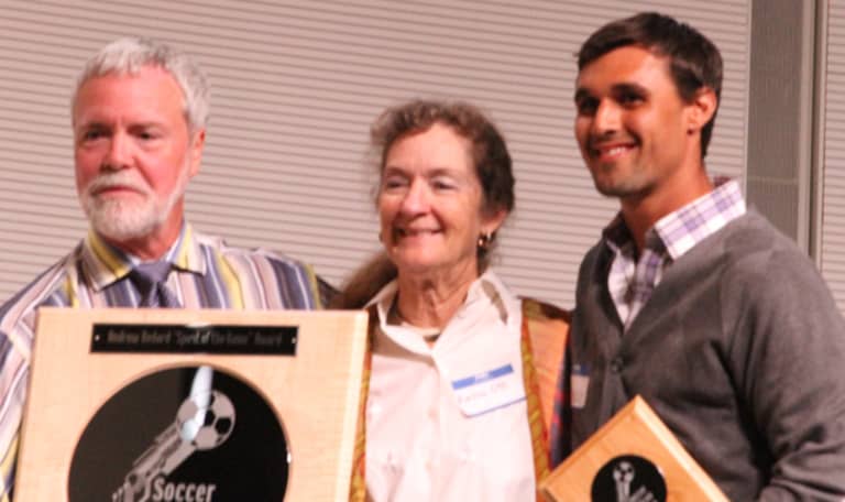 Wondo wins Andrew Bedard Award at SSVCF Dinner -