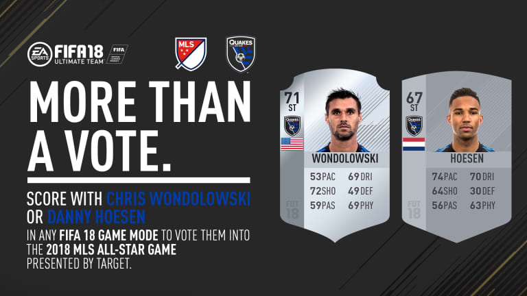 MORE THAN A VOTE: Score on FIFA 18 with Danny & Wondo to vote them into MLS All-Star team -