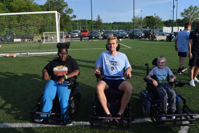 Sporting KC hosts Abilities Clinic at Swope Soccer Village -