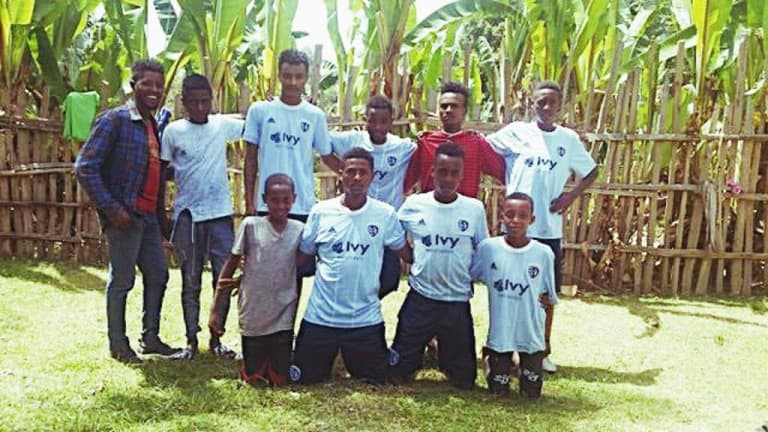 Academy standout Nati Clarke gives back to kids and families in his native Ethiopia -
