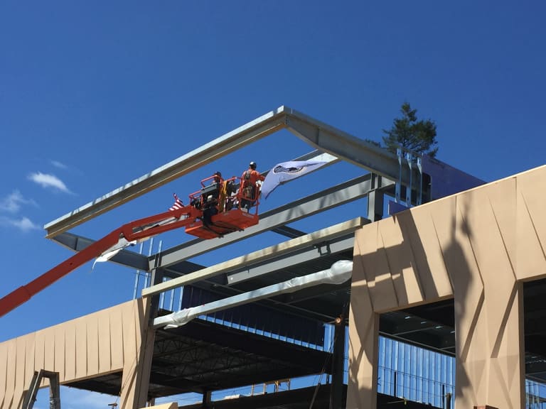 Topping Off Ceremony takes place at NTCDC -
