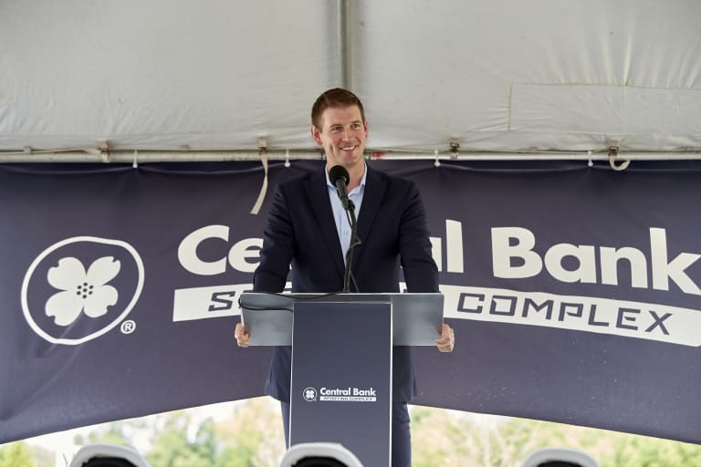 Sporting KC breaks ground on Central Bank Sporting Complex -