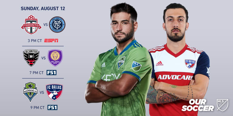 Soccer Sunday tripleheader highlights Week 24 slate in MLS -