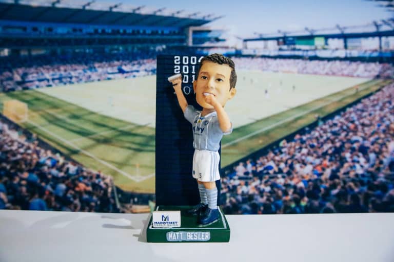 Matt Besler bobbleheads available Saturday to first 10,000 fans -
