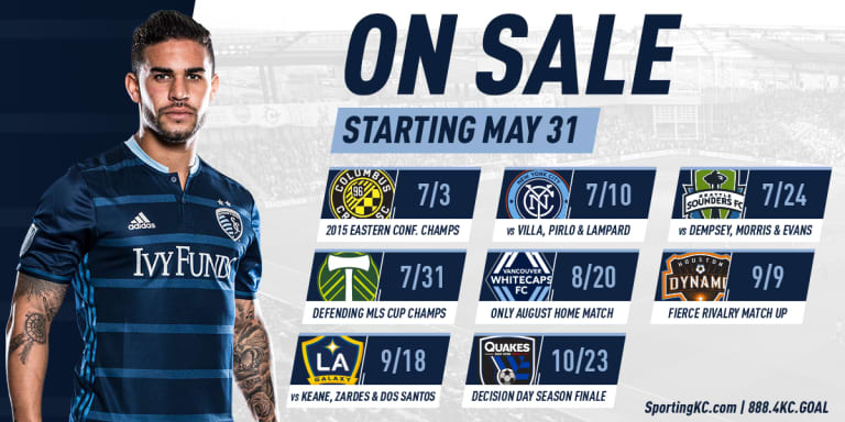 Individual tickets for second half of season to go on sale May 31 -