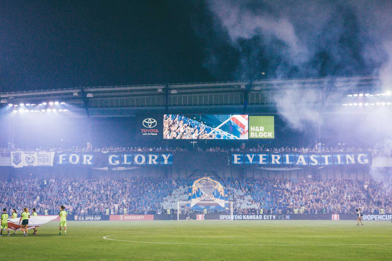 Photo gallery: The greatest tifos in Children's Mercy Park history -