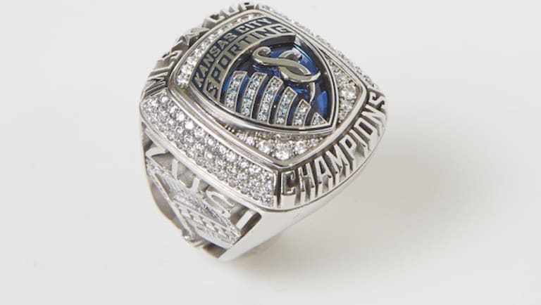 Sporting Kansas City presented with stunning MLS Cup Championship Rings by Jostens -