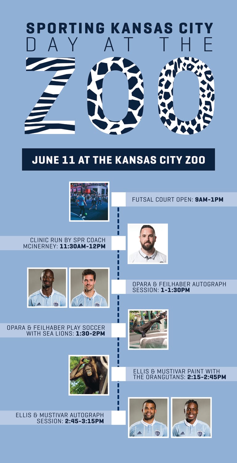 Sporting KC Day at the Zoo returns on June 11 -