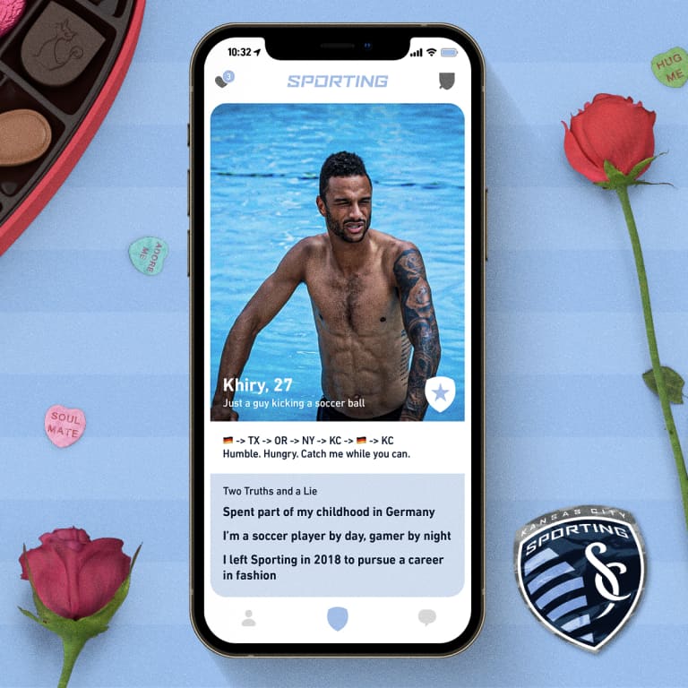 Happy Valentine's Day: Swipe right on these Sporting KC studs -