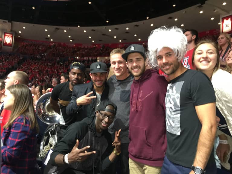 How do Sporting KC players spend their day off in Tucson? -