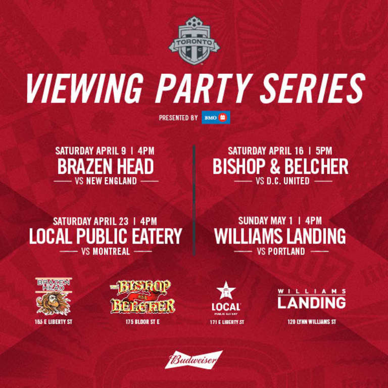 Toronto FC Viewing Party Series  -