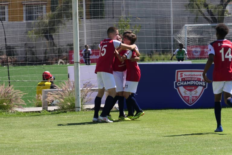 U-13s put in strong performance at the Champions League -