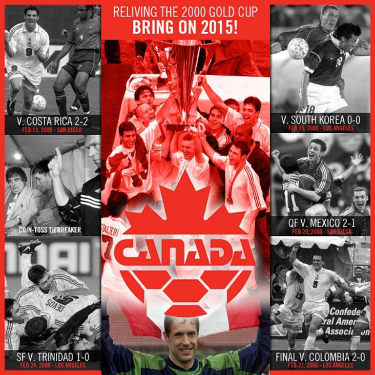 Remembering Canada's Gold Cup triumph in 2000 -