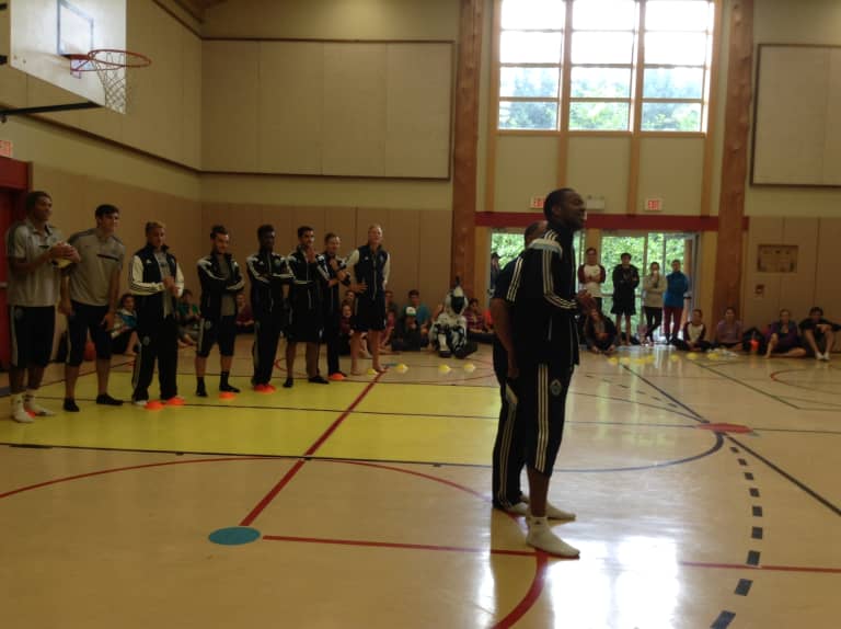WATCH: Vancouver Whitecaps FC make third annual visit to Camp Goodtimes -
