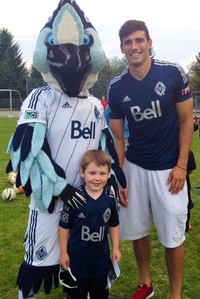 Whitecaps FC team up with Make-A-Wish Foundation to make six-year-old Jaydon's wish come true -