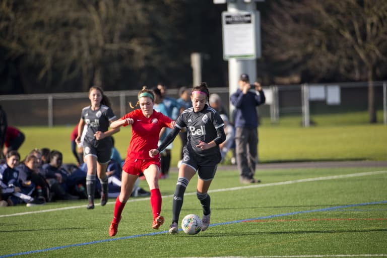 Whitecaps FC girls take on Cascadia rivals Seattle Reign and Portland Thorns -