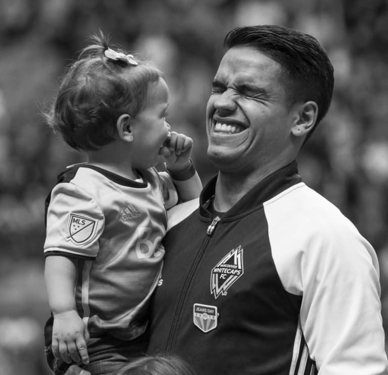 In honour of Father's Day, check out these cute photos of the 'Caps with their kids -