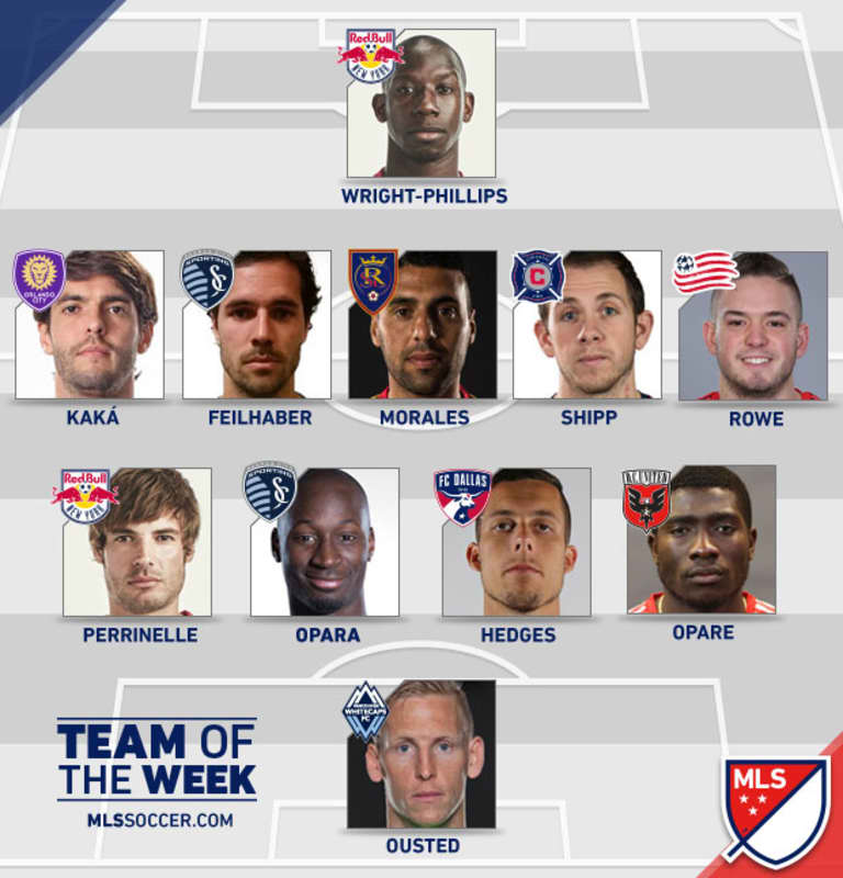 Ousted named to MLS Team of the Week, nominated for Save of the Week -