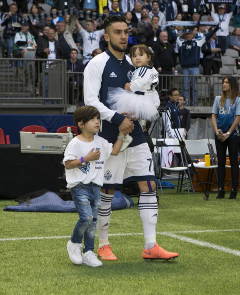 'Caps and their kids: Adorable photos from Wednesday's match -