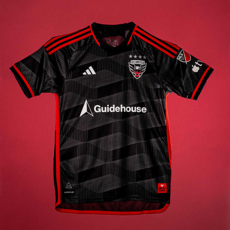DC United front of jersey