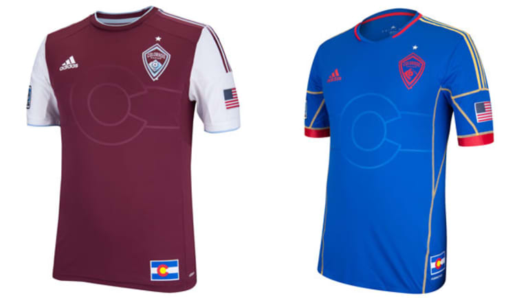Jersey Week 2014: Colorado Rapids incorporate Colorado state flag into new home kit -